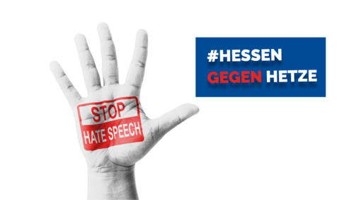 Logo von "Hessen gegen Hetze"
