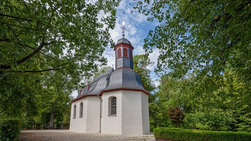 Ein Foto von der Herzenbergkapelle