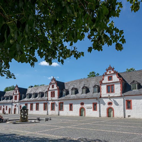 Der Schlossplatz in Hadamar