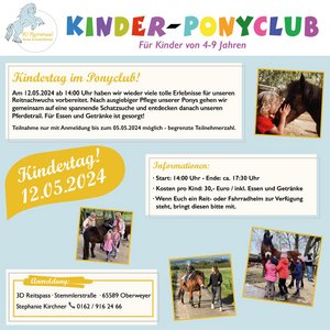 Kinder-Ponyclub Schnuppertag